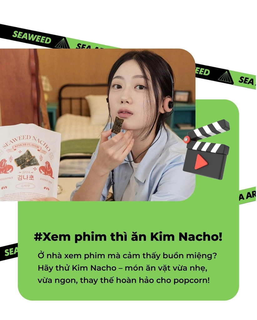 Snack rong biển Nacho vị Wasabi - Image 4