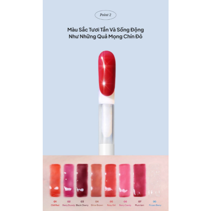 Son Dưỡng Môi Tocobo Juicy Berry Plumping Lip Oil 4gr - Image 7