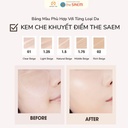 Kem Che Khuyết Điểm The Saem Màu #2 Rich Beige - Image 4