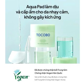 TONER PAD TOCOBO CICA CALMING AQUA PAD - Image 1
