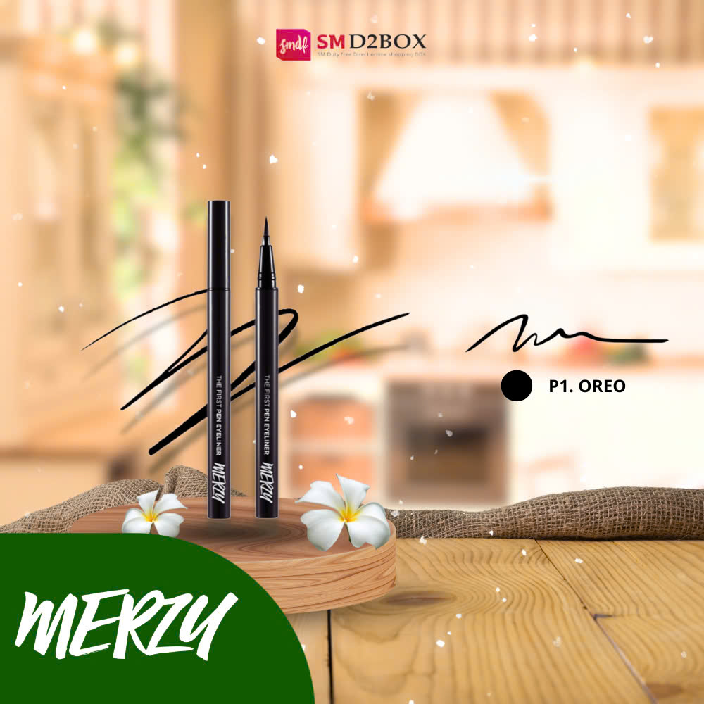 Bút kẻ mắt nước chống trôi cao cấp Hàn Quốc Merzy - Image 1