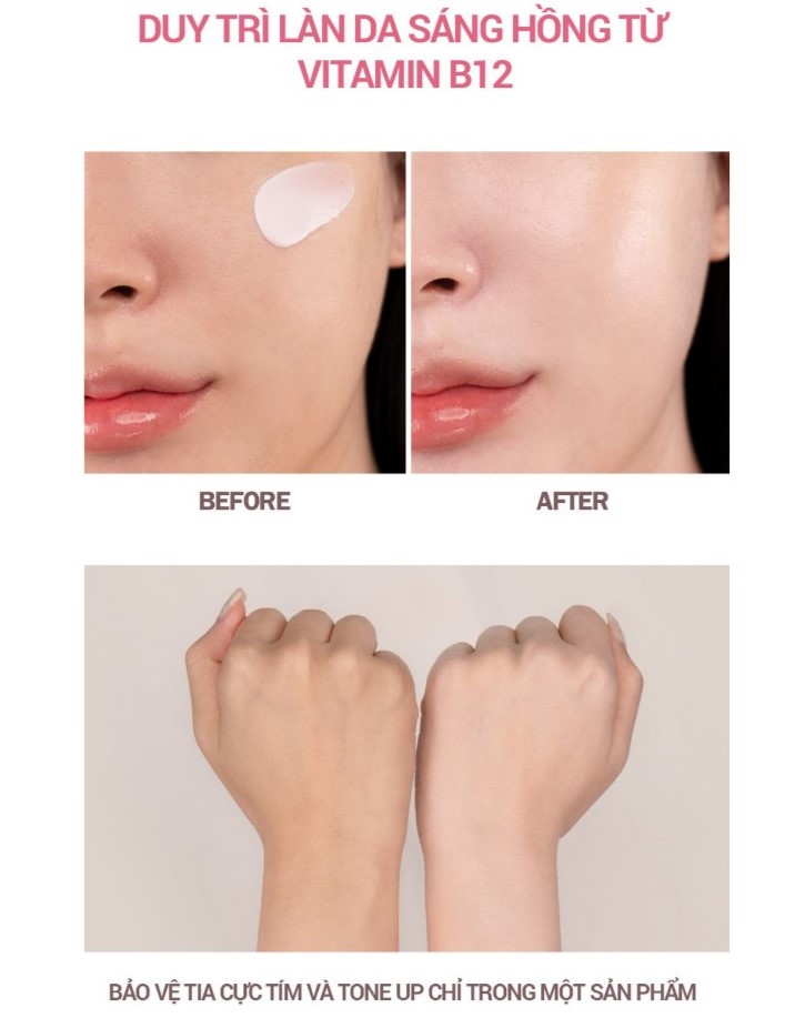 Kem Chống Nắng Espoir Water Splash Sun Cream Cica Tone Up/ Ceramide/ Fresh Cica SPF50+ PA++++ - Image 3