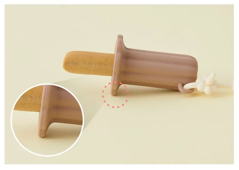 Dụng cụ tay cầm để bánh gặm nướu silicone platinum Firgi Hàn Quốc (không kèm bánh)