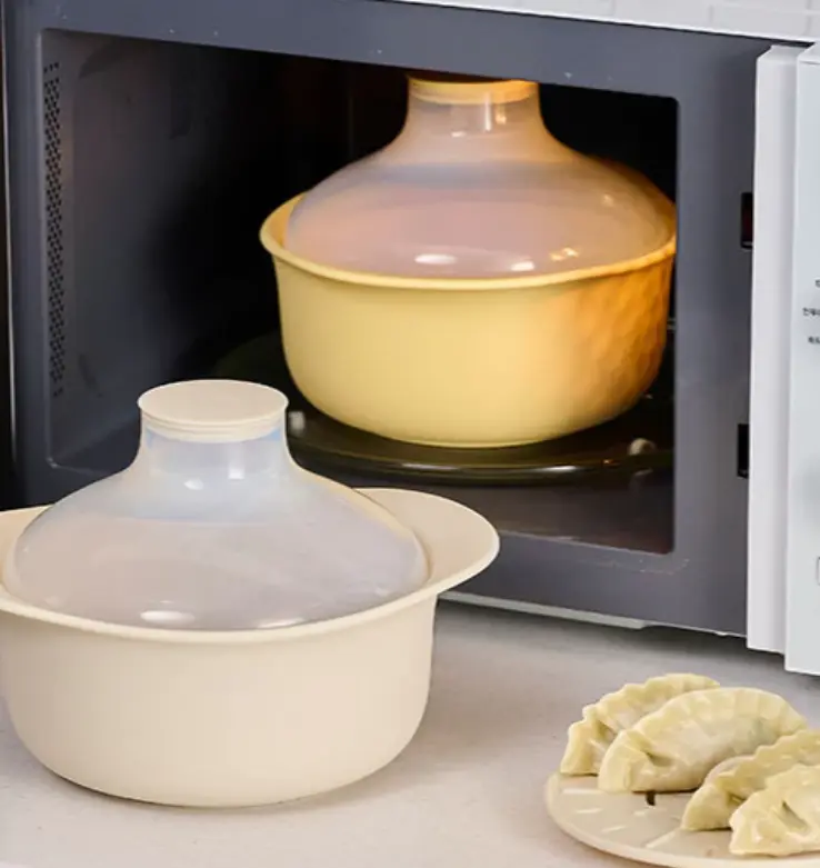 Nồi Hấp Đối Lưu 2 Lớp Đa Năng Platinum Silicone Firgi Hàn Quốc Nấu Ăn Dặm Cho Bé (1.4L)