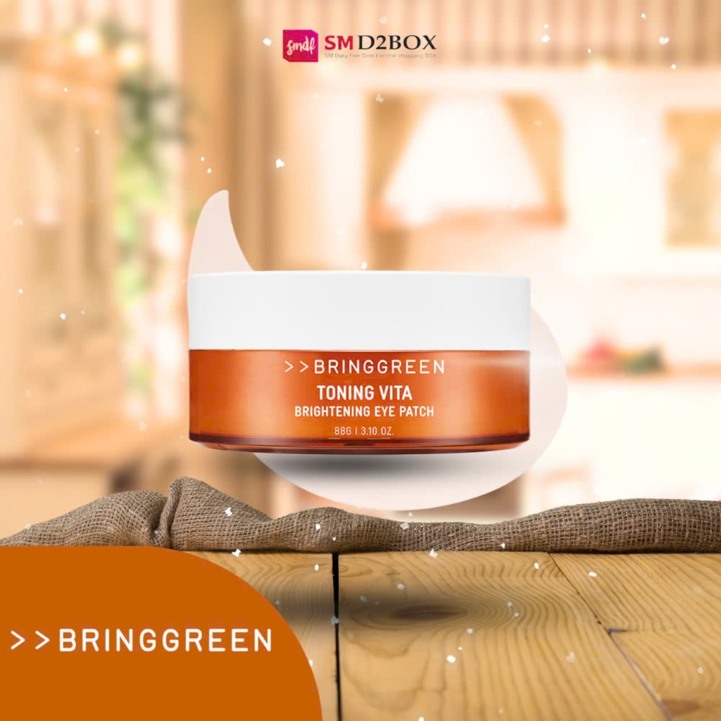 Mặt nạ mắt BRINGGREEN Toning Vita Brightening Eye Patch