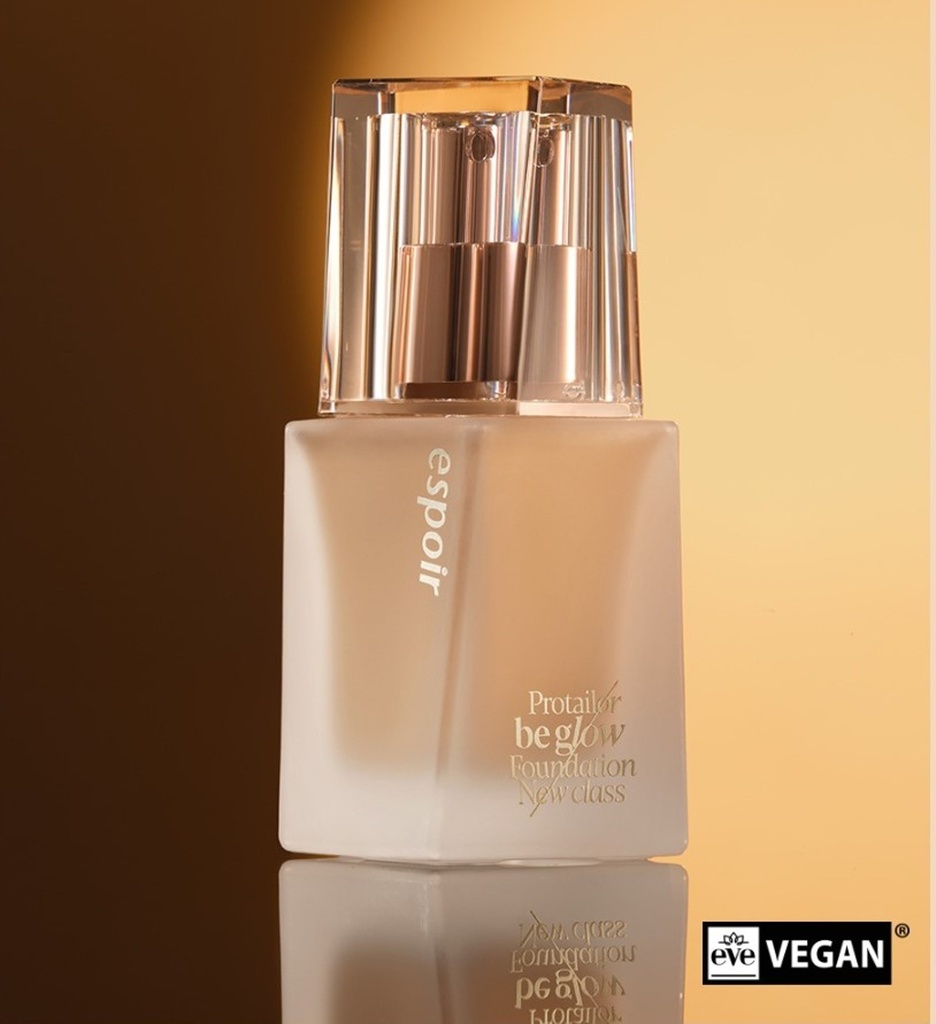 Kem Nền Căng Bóng Espoir Pro Tailor Be Glow Foundation New Class 2023 SPF27 PA++ 30gr