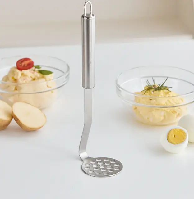 Dụng Cụ Nghiền Thức Ăn Dặm, Khoai Tây, Rau Củ Firgi Chính Hãng Bằng Thép Không Gỉ 304 An Toàn