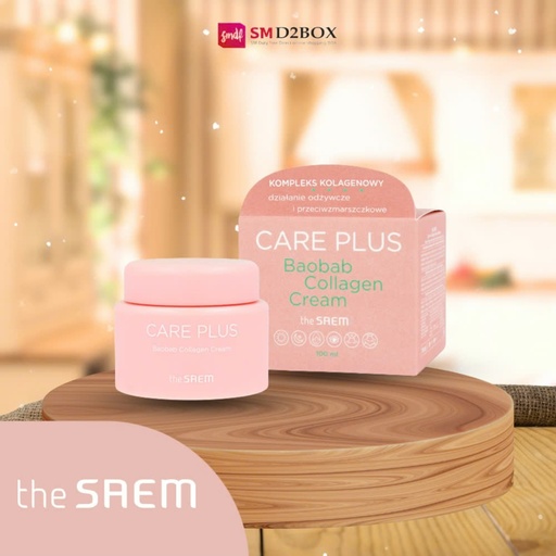 [P00000LK] Kem Collagen Cấp Ẩm THE SAEM CARE PLUS BAOBAB COLLAGEN CREAM