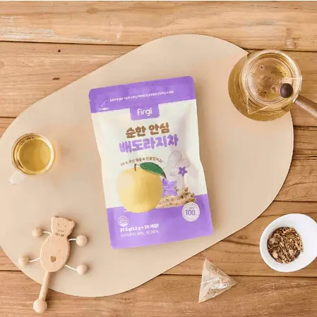 [SAFG35U0072] Trà Lúa Mạch, Lê và Rễ Cát Cánh Firgi Hàn Quốc Hỗ Trợ Ho và Tăng Đề Kháng, Túi 25 gói x 1.5g